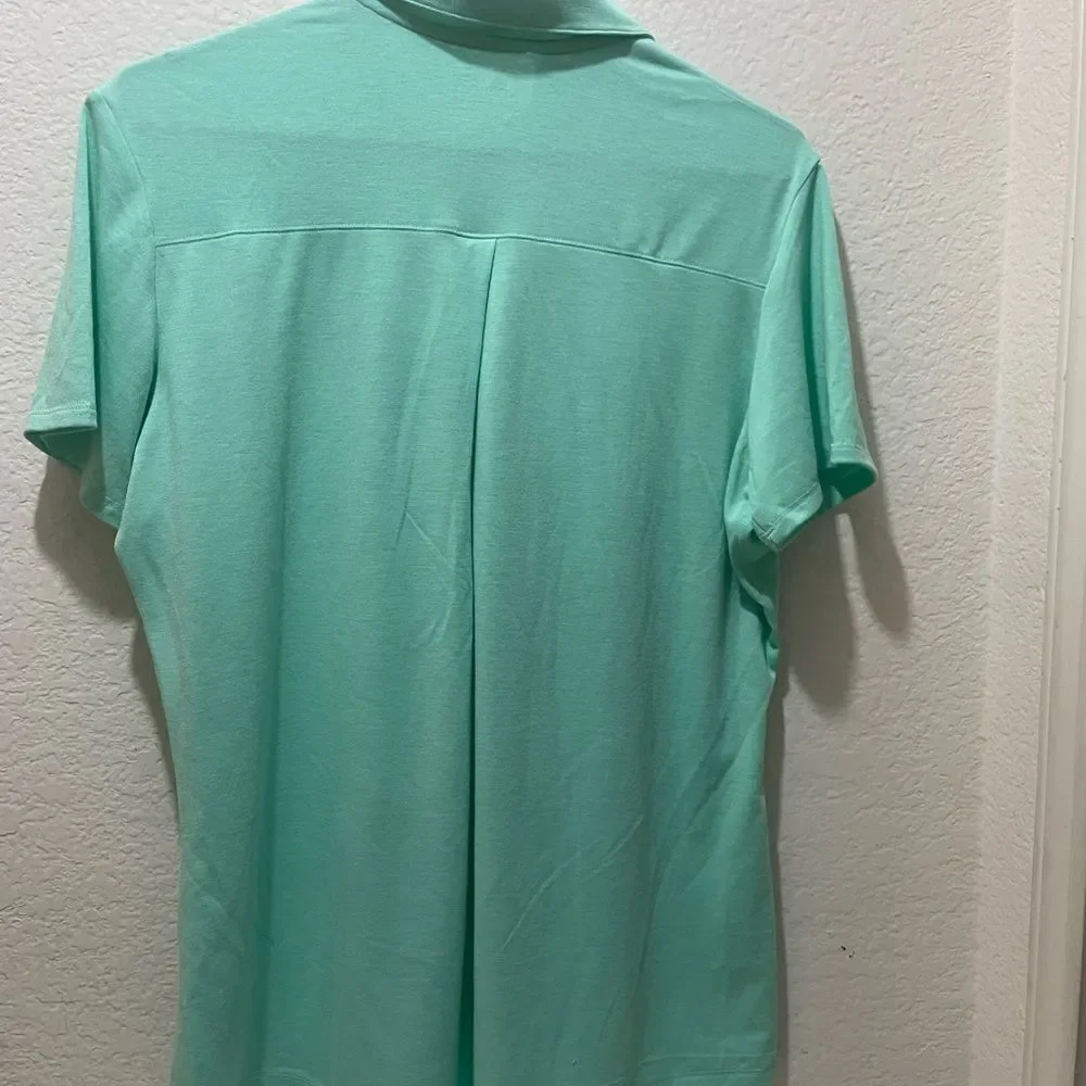 New Adidas sport women Shirt Teal/Turquoise